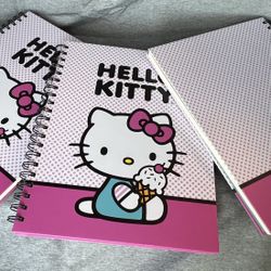 Hello Kitty Spiral Notebook Brand New