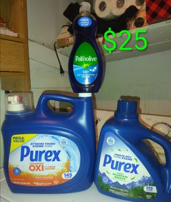 Purex detergent package