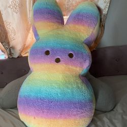 Rainbow Jumbo Peep Plush