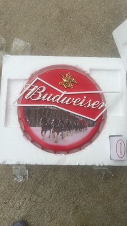 Budweiser hanging light