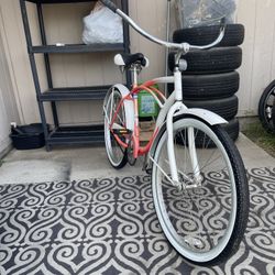 Mens Beach Cruiser Bike (26’)