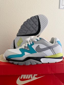 Nike Air Cross Trainer 3 Low Size: 8.5 Men’s  Citron White/Cement Grey-Neutral Grey FQ8829-100