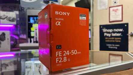 Sony fe 24-50mm f2/8