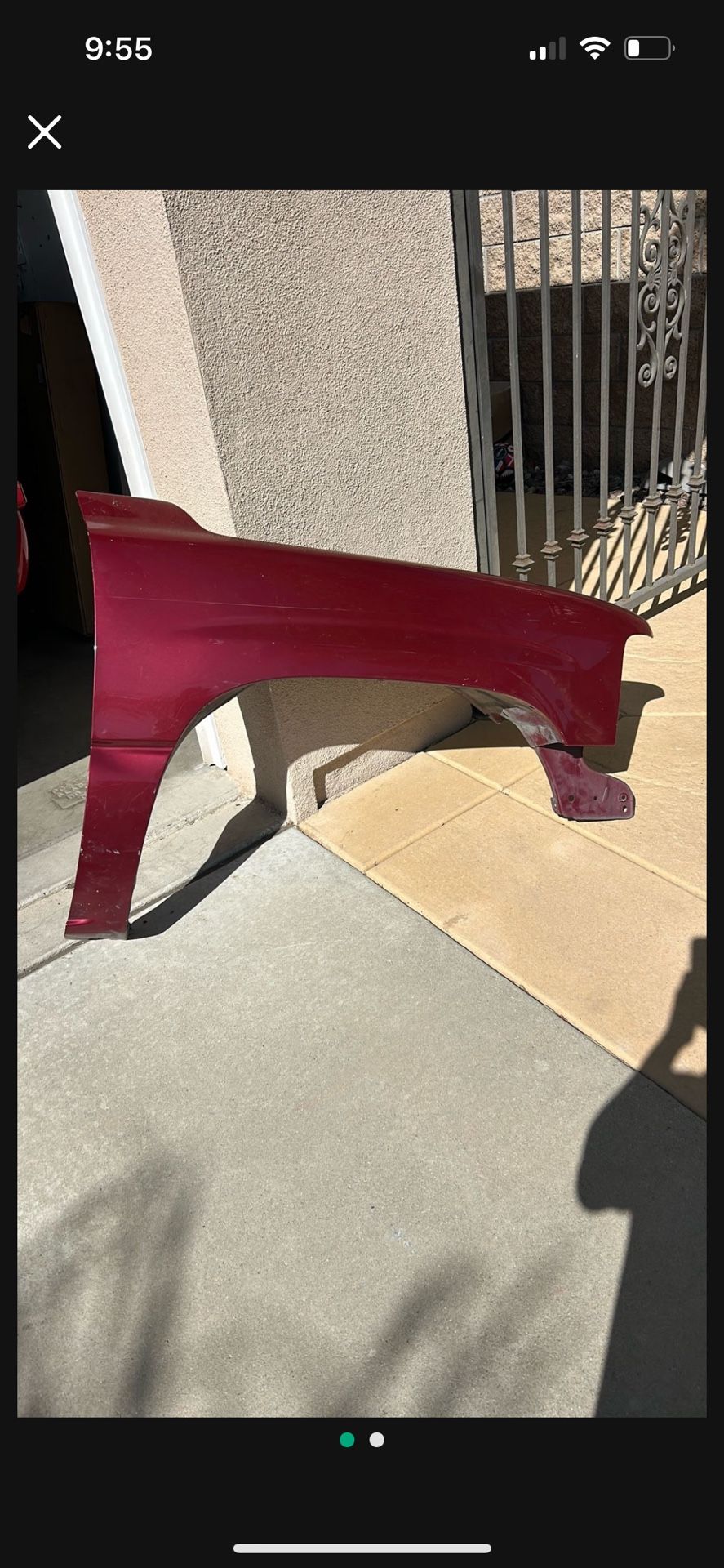 Oem Passenger fender 2000 To 2005 Chevy suburban truck