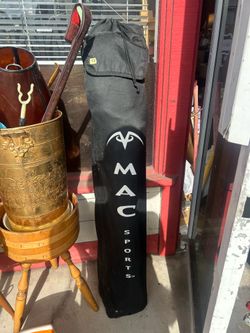 Black Mac Sports folding chair
