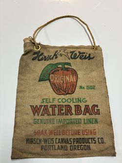 Antique dessert Water Bag 