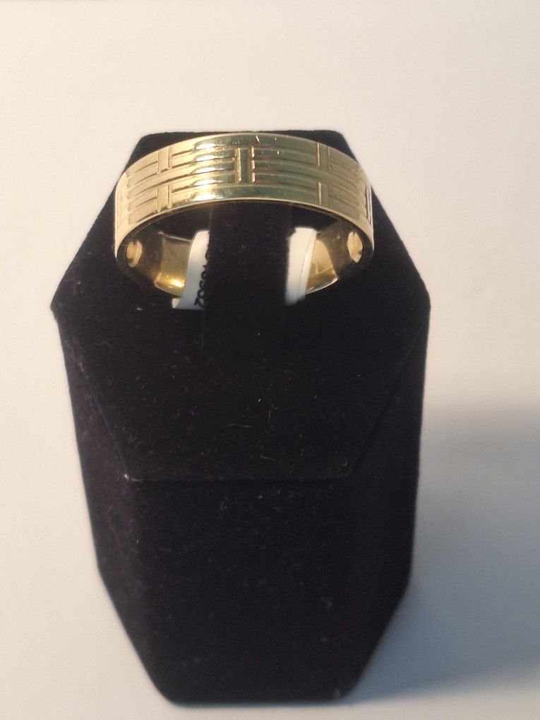 GTS Fancy Band Ring 14k 5.3g