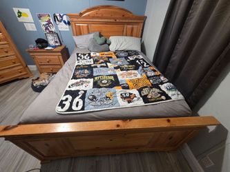 Full or Queen Bed Frame - Solid Wood