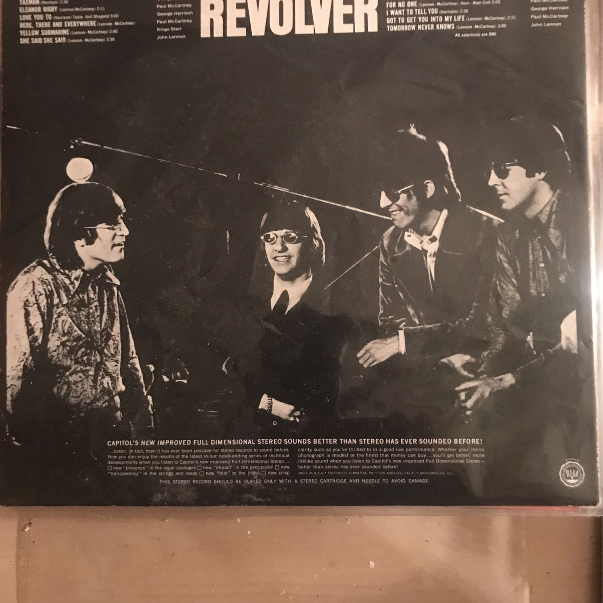 Beattles( Revolver), Keith Richard (Talk Is Cheap)