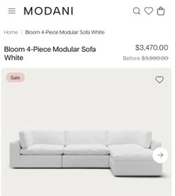 Modani Bloom Modular Sofa Grey
