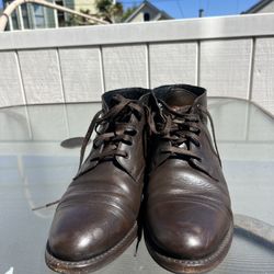 Thursday Boots - Men's Cadet Lace-Up Boots (Black) - Like New