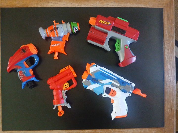 Nerf Hand Guns- 1,2 Shots