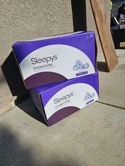 Sleepys Signature Cooling Gel Memory Foam Pillows (Set of 2) - NEW/SEALED - King
