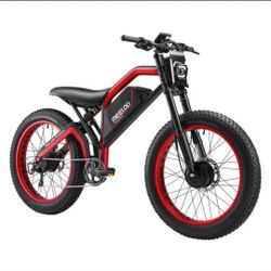 2400w Full Suspension Fat Tires Ebike, Brand New With Warranty 