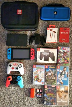 Huge Switch Video Game Console Bundle