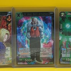 Dragon Ball Z Holo Card Lot 2, NM [5 Cards]