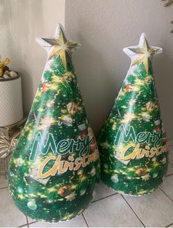 Christmas Trees Brand New Inflatable Take Both One Price