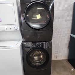Kenmore Elite Black Front Load Washer And Dryer 