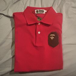 Red Bape Polo Shirt