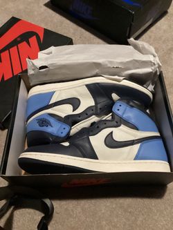 Air Jordan one high top obsidian sz 12