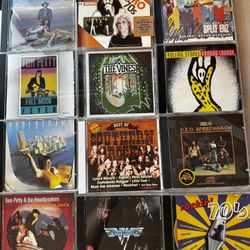 🎶 Classic Rock CD Collection – Like New (12 CDs) 🎶