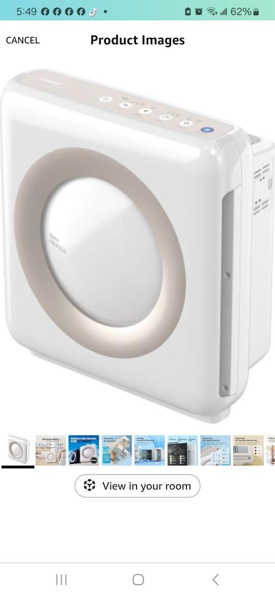 Coway Air Purifier AP1512HH White $150