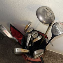 Golf Clubs + Bag Full Set (Driver / Irons / Putter