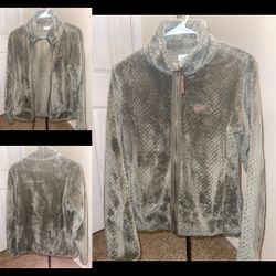 Medium Columbia Army Green Zip Up 