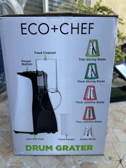 Eco chef electric drum grater