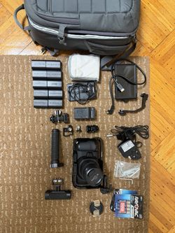 Sony 6300, Sony 6000, Blackmagic 4k, Gimbal, Recorder