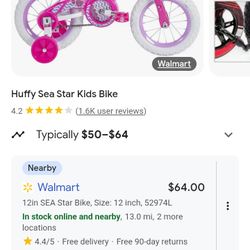 Huffy Sea Star Bike 