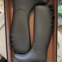 Size 6 Coach Rain Boots 