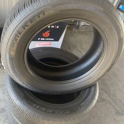 Used Tire Set 235/60R18 Falken Ziex ze001