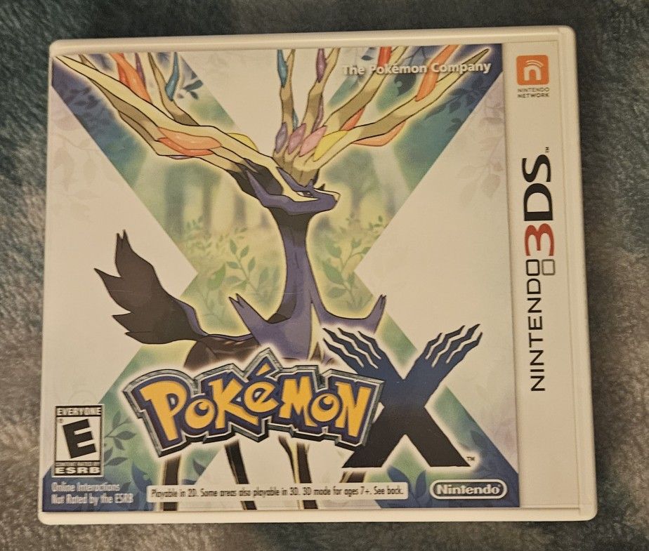 Pokemon X Nintendo 3DS Complete Authentic