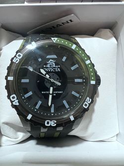 Invicta Subaqua Diver Watch Black Green