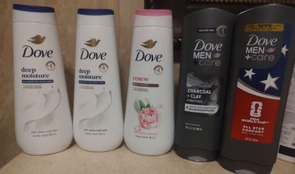 Dove body wash