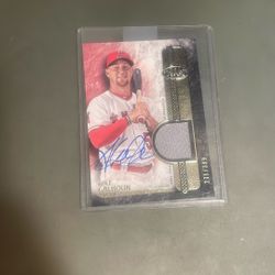 Kole Calhoun Signed Relic Card