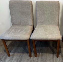 Set of ashley furniture chairs $55 obo