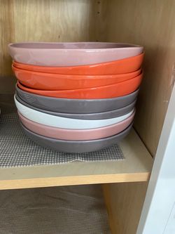 9 organic shape west elm dishes