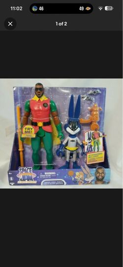 Space Jam A New Legacy LeBron James & Bugs Bunny Figure Set