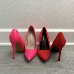 NEW Heels in Size 6 & 6.5 - Take all for $10