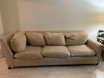 Blackband Brand Sectional Couch. Down feather filled