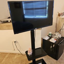 Led LG 34 Inch Tv With Entertainment Center Stand