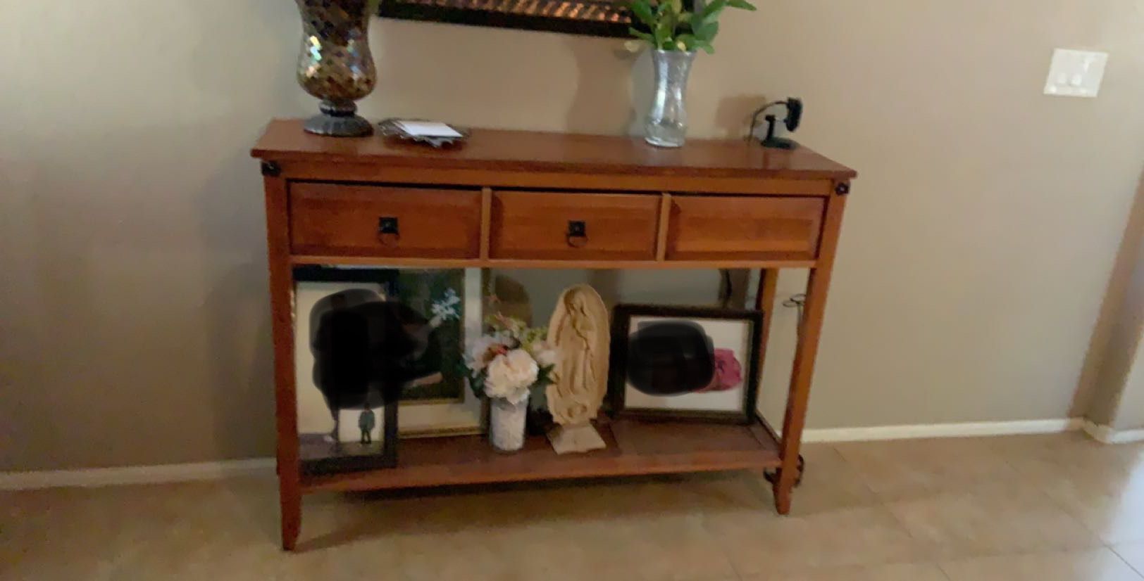 Console table