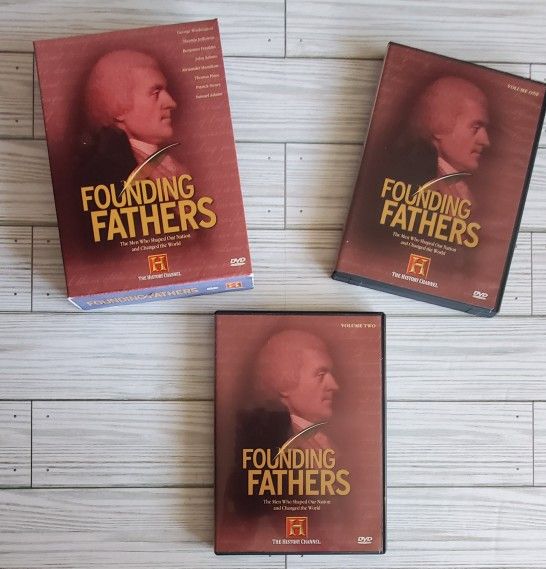 History Channel Founding Fathers Vol 1 & 2 DVD Box Set