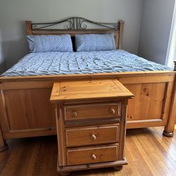 King Size Wooden Bedroom Set