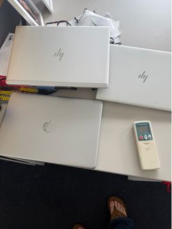 HP Laptops and monitors