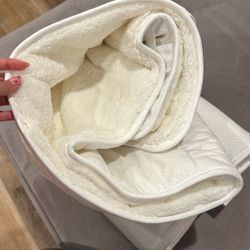 Twin Bed Sherpa Cover 