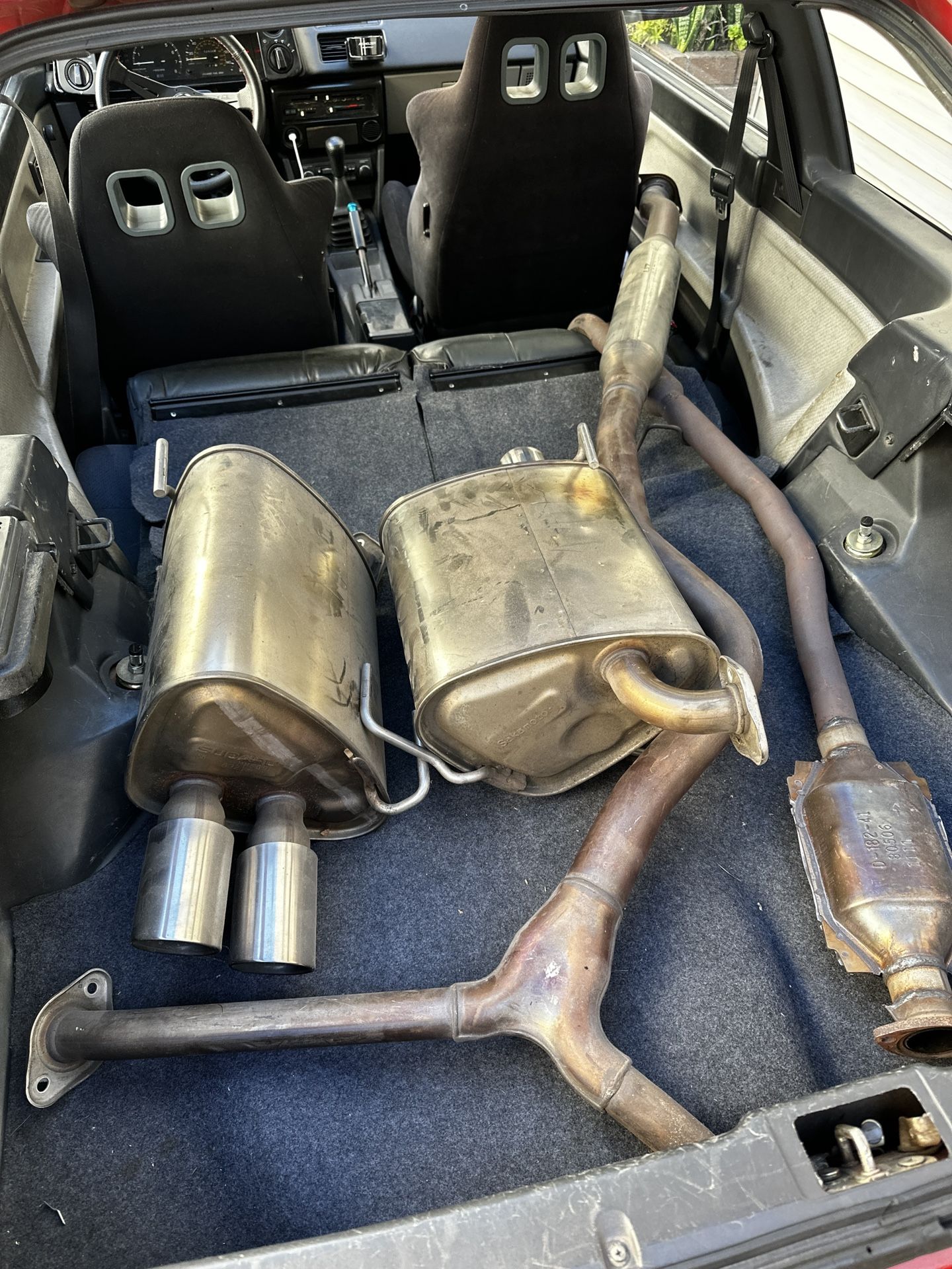 SUBARU STI OEM FULL EXHAUST $500