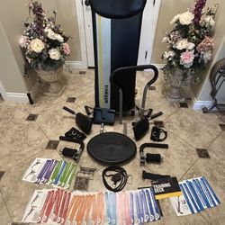 high-end Total GymFit with optional equipment included